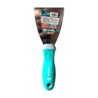 Шпатель малярный с резиновой рукояткой 75 мм, 3", 0.7 мм, "MAXIMUM" МХ 15746