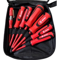 Набор диэлектрических отвёрток PH/SL в чехле 7 пр.,1000 v, "MAXIMUM"