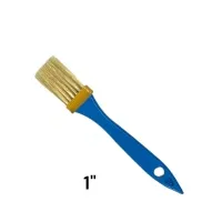 Кисть малярная плоская 25 мм, 1", нейлоновый ворс 40 мм, пластиковая рукоять, "MAXIMUM"